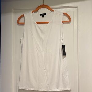 Aritzia White Sleeveless Top